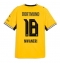 Borussia Dortmund Ethan Nwaneri #18 Hjemmebanetrøje 2026-27 Kort ærmer