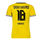 Borussia Dortmund Ethan Nwaneri #18 Hjemmebanetrøje Dame 2026-27 Kort ærmer