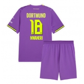 Borussia Dortmund Ethan Nwaneri #18 Tredje trøje Børn 2026-27 Kort ærmer (+ bukser)