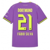 Borussia Dortmund Fabio Silva #21 Tredje trøje 2026-27 Kort ærmer
