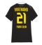 Borussia Dortmund Fabio Silva #21 Udebanetrøje Dame 2026-27 Kort ærmer