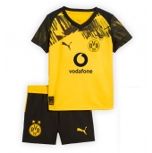 Borussia Dortmund Hjemmebanetrøje Børn 2025-26 Kort ærmer (+ bukser)