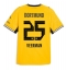 Borussia Dortmund Joey Veerman #25 Hjemmebanetrøje 2026-27 Kort ærmer