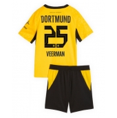 Borussia Dortmund Joey Veerman #25 Hjemmebanetrøje Børn 2026-27 Kort ærmer (+ bukser)