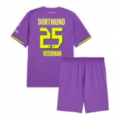 Borussia Dortmund Joey Veerman #25 Tredje trøje Børn 2026-27 Kort ærmer (+ bukser)