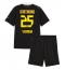 Borussia Dortmund Joey Veerman #25 Udebanetrøje Børn 2026-27 Kort ærmer (+ bukser)