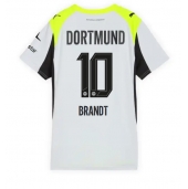 Borussia Dortmund Julian Brandt #10 Udebanetrøje Dame 2025-26 Kort ærmer