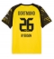 Borussia Dortmund Julian Ryerson #26 Hjemmebanetrøje 2025-26 Kort ærmer