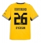 Borussia Dortmund Julian Ryerson #26 Hjemmebanetrøje 2026-27 Kort ærmer
