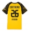 Borussia Dortmund Julian Ryerson #26 Hjemmebanetrøje Dame 2025-26 Kort ærmer