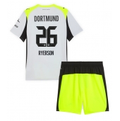 Borussia Dortmund Julian Ryerson #26 Udebanetrøje Børn 2025-26 Kort ærmer (+ bukser)