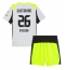 Borussia Dortmund Julian Ryerson #26 Udebanetrøje Børn 2025-26 Kort ærmer (+ bukser)
