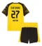 Borussia Dortmund Karim Adeyemi #27 Hjemmebanetrøje Børn 2025-26 Kort ærmer (+ bukser)