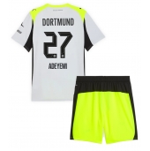 Borussia Dortmund Karim Adeyemi #27 Udebanetrøje Børn 2025-26 Kort ærmer (+ bukser)