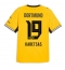 Borussia Dortmund Konstantinos Karetsas #19 Hjemmebanetrøje 2026-27 Kort ærmer