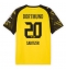 Borussia Dortmund Marcel Sabitzer #20 Hjemmebanetrøje 2025-26 Kort ærmer