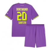 Borussia Dortmund Marcel Sabitzer #20 Tredje trøje Børn 2026-27 Kort ærmer (+ bukser)