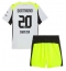 Borussia Dortmund Marcel Sabitzer #20 Udebanetrøje Børn 2025-26 Kort ærmer (+ bukser)