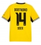 Borussia Dortmund Maximilian Beier #14 Hjemmebanetrøje 2026-27 Kort ærmer
