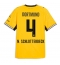 Borussia Dortmund Nico Schlotterbeck #4 Hjemmebanetrøje 2026-27 Kort ærmer