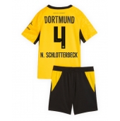 Borussia Dortmund Nico Schlotterbeck #4 Hjemmebanetrøje Børn 2026-27 Kort ærmer (+ bukser)