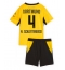 Borussia Dortmund Nico Schlotterbeck #4 Hjemmebanetrøje Børn 2026-27 Kort ærmer (+ bukser)