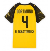 Borussia Dortmund Nico Schlotterbeck #4 Hjemmebanetrøje Dame 2025-26 Kort ærmer