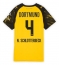 Borussia Dortmund Nico Schlotterbeck #4 Hjemmebanetrøje Dame 2025-26 Kort ærmer