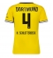 Borussia Dortmund Nico Schlotterbeck #4 Hjemmebanetrøje Dame 2026-27 Kort ærmer