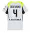 Borussia Dortmund Nico Schlotterbeck #4 Udebanetrøje Dame 2025-26 Kort ærmer