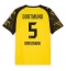 Borussia Dortmund Ramy Bensebaini #5 Hjemmebanetrøje 2025-26 Kort ærmer