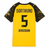 Borussia Dortmund Ramy Bensebaini #5 Hjemmebanetrøje Dame 2025-26 Kort ærmer