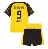 Borussia Dortmund Serhou Guirassy #9 Hjemmebanetrøje Børn 2025-26 Kort ærmer (+ bukser)