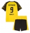 Borussia Dortmund Serhou Guirassy #9 Hjemmebanetrøje Børn 2025-26 Kort ærmer (+ bukser)