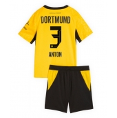 Borussia Dortmund Waldemar Anton #3 Hjemmebanetrøje Børn 2026-27 Kort ærmer (+ bukser)