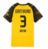 Borussia Dortmund Waldemar Anton #3 Hjemmebanetrøje Dame 2025-26 Kort ærmer