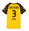 Borussia Dortmund Waldemar Anton #3 Hjemmebanetrøje Dame 2025-26 Kort ærmer