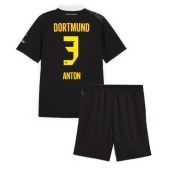 Borussia Dortmund Waldemar Anton #3 Udebanetrøje Børn 2026-27 Kort ærmer (+ bukser)