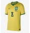 Brasilien Bruno Guimaraes #8 Hjemmebanetrøje VM 2026 Kort ærmer