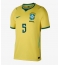 Brasilien Casemiro #5 Hjemmebanetrøje VM 2026 Kort ærmer