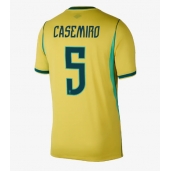 Brasilien Casemiro #5 Hjemmebanetrøje VM 2026 Kort ærmer