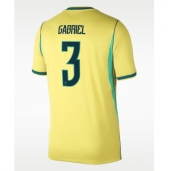 Brasilien Gabriel Magalhaes #3 Hjemmebanetrøje VM 2026 Kort ærmer