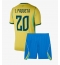 Brasilien Lucas Paqueta #20 Hjemmebanetrøje Børn VM 2026 Kort ærmer (+ bukser)