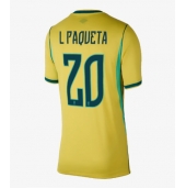 Brasilien Lucas Paqueta #20 Hjemmebanetrøje Dame VM 2026 Kort ærmer