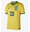 Brasilien Lucas Paqueta #20 Hjemmebanetrøje VM 2026 Kort ærmer