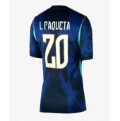 Brasilien Lucas Paqueta #20 Udebanetrøje Dame VM 2026 Kort ærmer