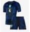 Brasilien Marquinhos #4 Udebanetrøje Børn VM 2026 Kort ærmer (+ bukser)