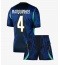 Brasilien Marquinhos #4 Udebanetrøje Børn VM 2026 Kort ærmer (+ bukser)