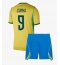 Brasilien Matheus Cunha #9 Hjemmebanetrøje Børn VM 2026 Kort ærmer (+ bukser)