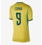 Brasilien Matheus Cunha #9 Hjemmebanetrøje Dame VM 2026 Kort ærmer